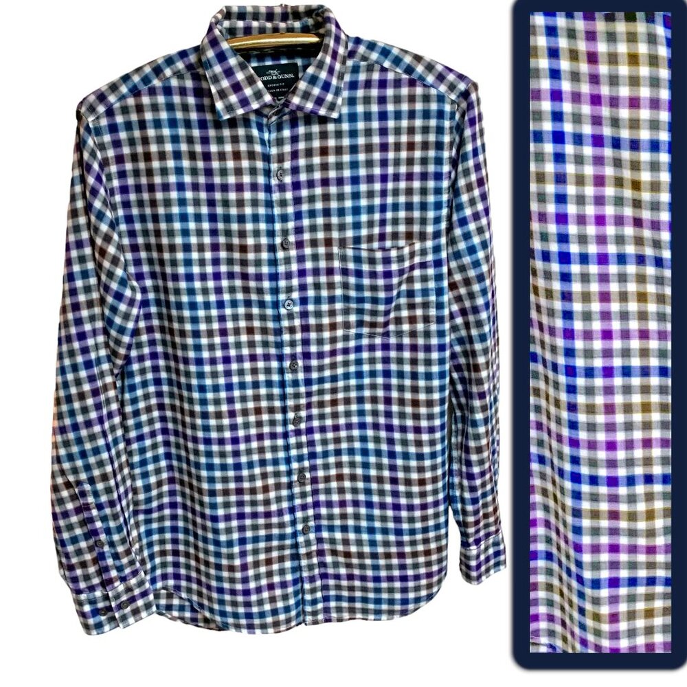 Rodd & Gunn Sports Fit  Multicolor Check Plaid‎ Button Down Shirt